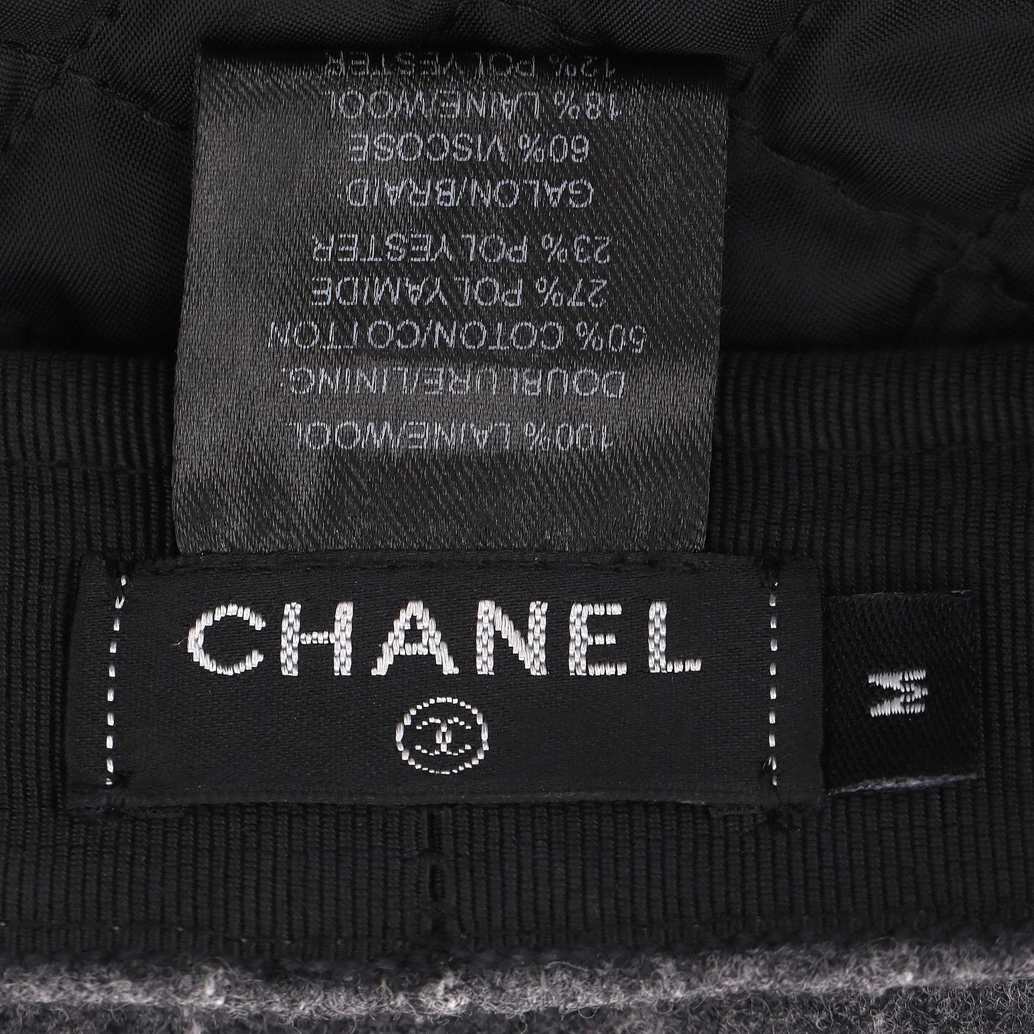 Chanel Paris-Hamburg Metiers d'Art Wool Sailor Cap in vendita 4