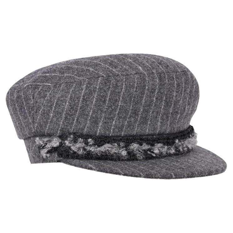 Chanel Paris-Hamburg Metiers d'Art Wool Sailor Cap in vendita