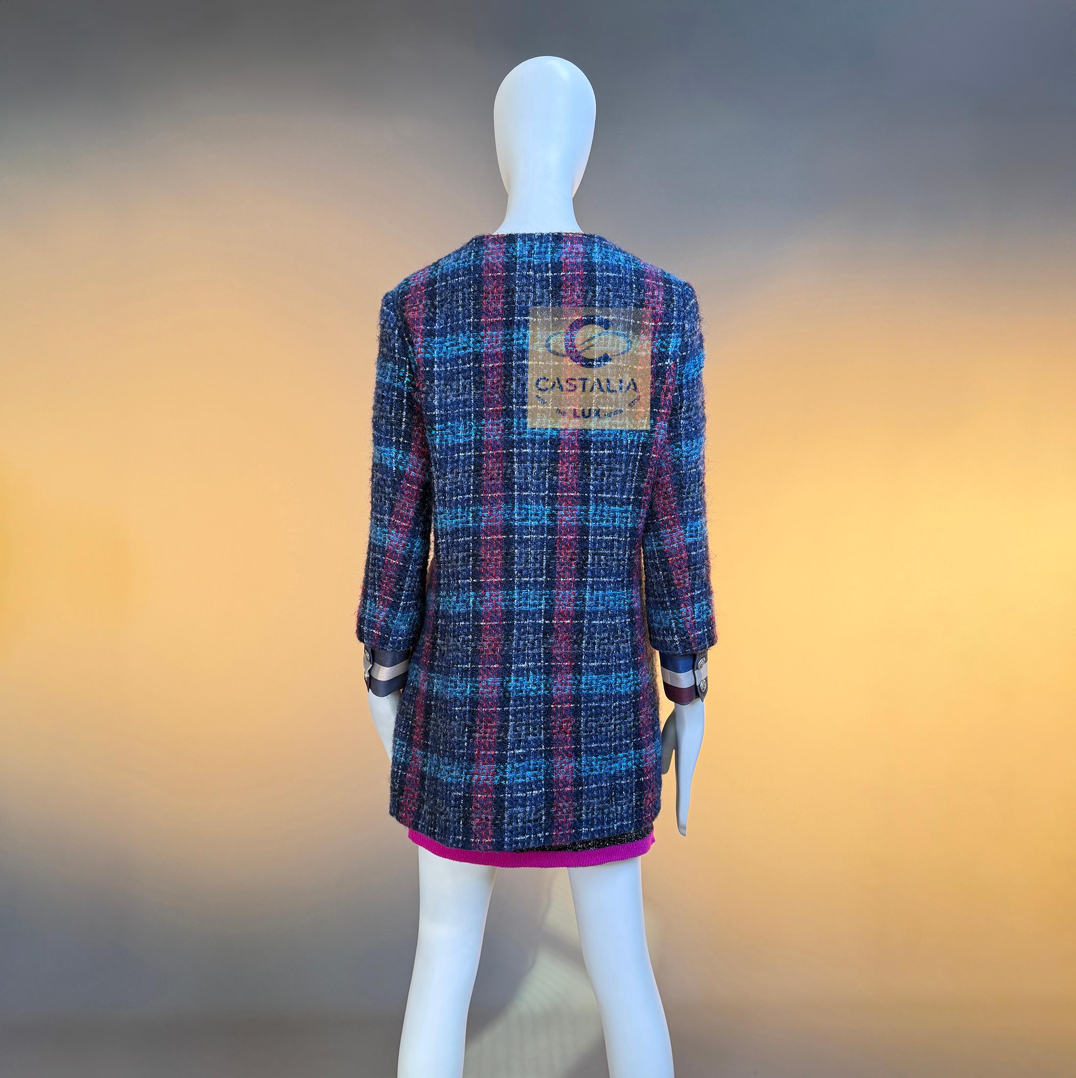 CHANEL París / Hamburgo Chaqueta de tweed de pasarela 38 FR en venta 8