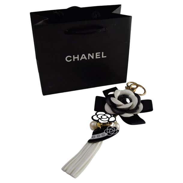 Chanel 'Paris' Keychain, Chanel VIP with Bag For Sale at 1stDibs ...