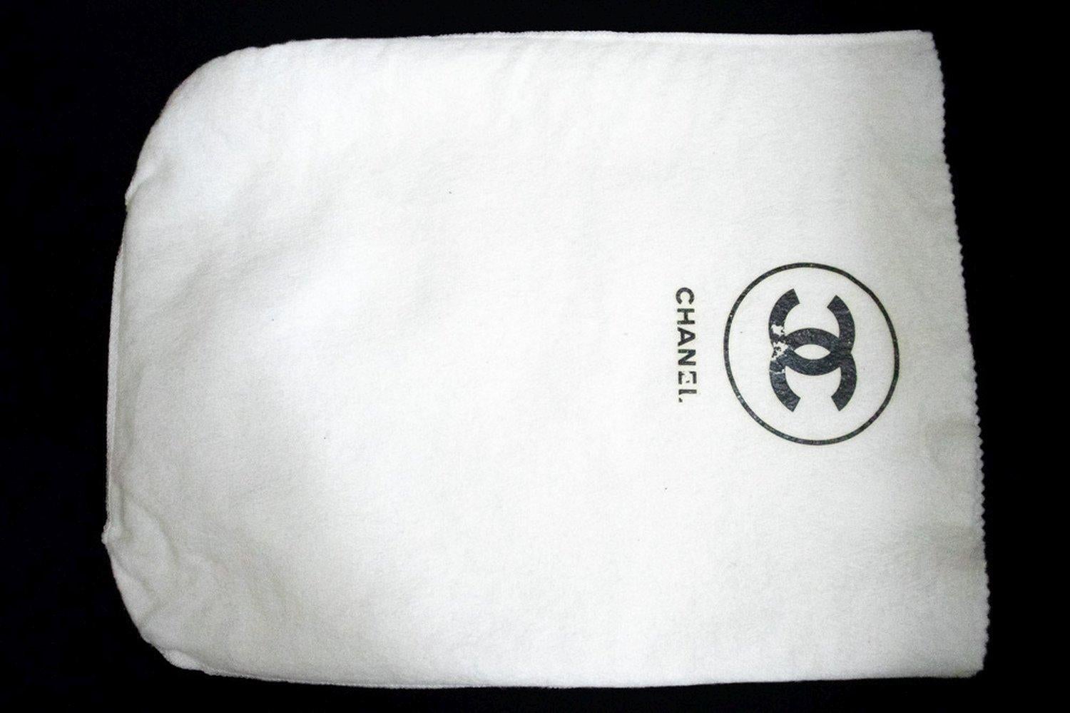 CHANEL Paris Limited Chain Shoulder Bag Black Flap Quilted Lamb 15