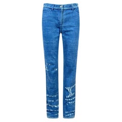 Jeans blu Chanel Paris / London