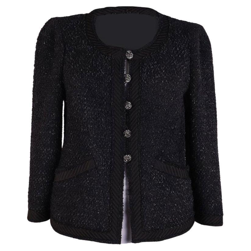 CHANEL Paris / London CC Lion Buttons Tweed Jacke 38 FR