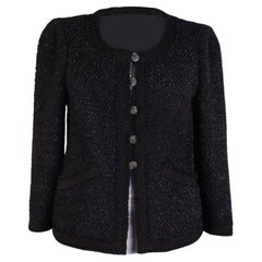 CHANEL Paris / London CC Lion Buttons Tweed Jacket 38 FR