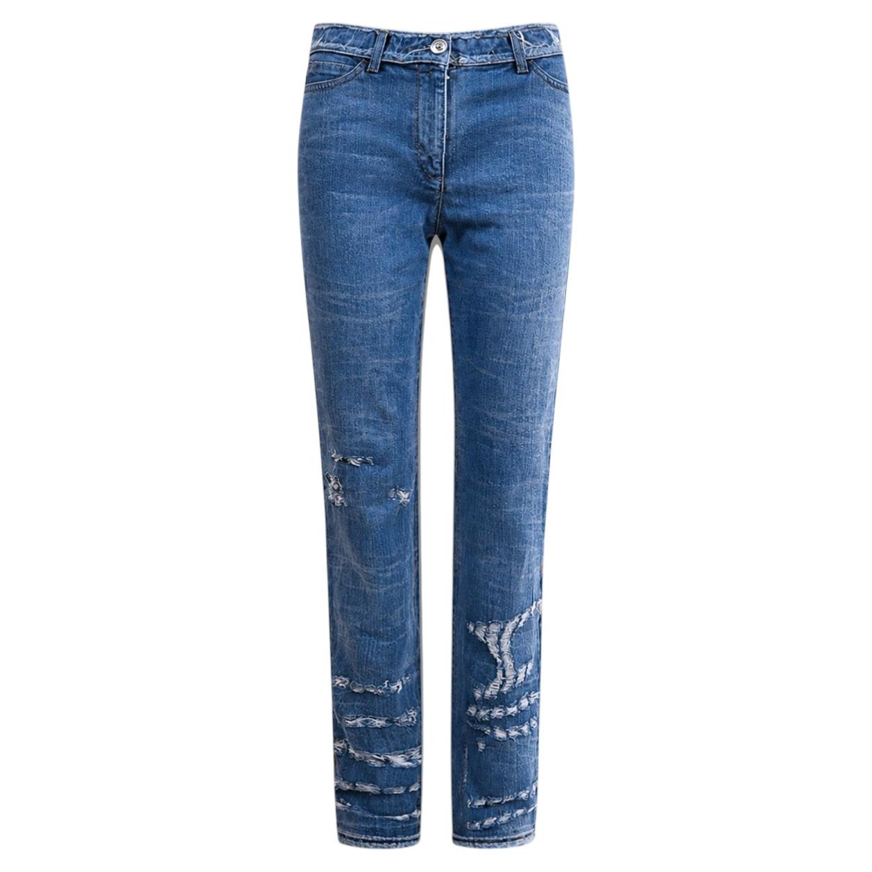 CHANEL Paris / London Collectors Grunge Jeans 36 FR