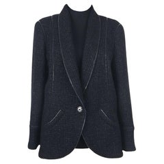 Chanel Paris / London Jewel Buttons Lesage Tweed Jacket