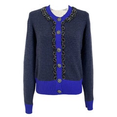Chanel Paris / London Jewel Embellished Cardigan
