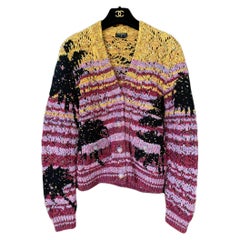 CHANEL Paris / Los-Angeles 2024 Cruise Sequinned Cardi Jacket 38 FR