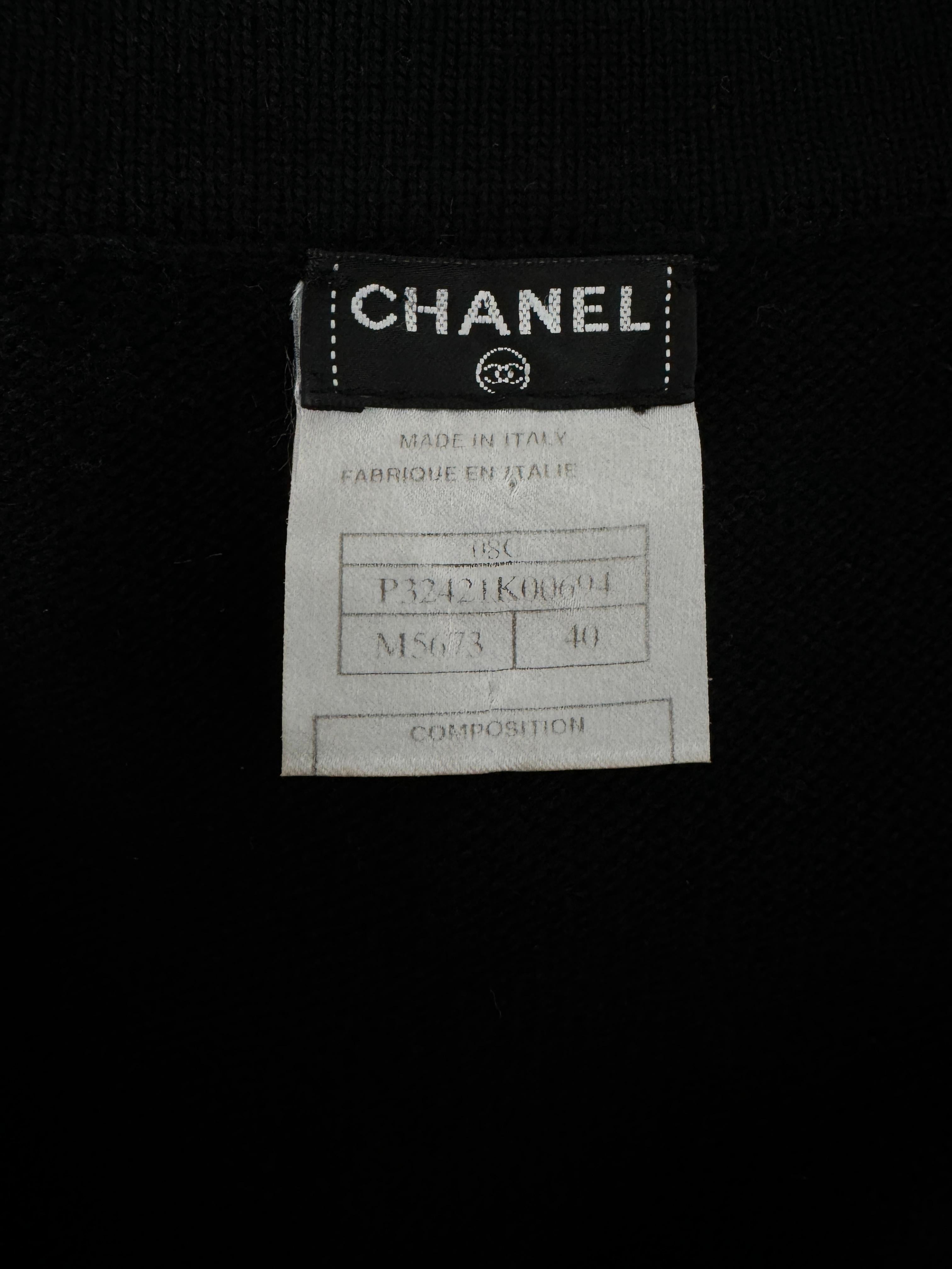 Chanel Paris / Miami CC Herz-Knopfleisten-Kaschmir-Kardimantel 5