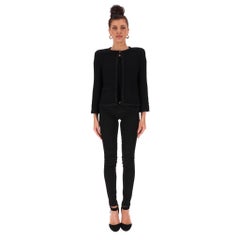 Chanel Paris Miami Wool Tweed Jacket With 'CC' Logo Hearts