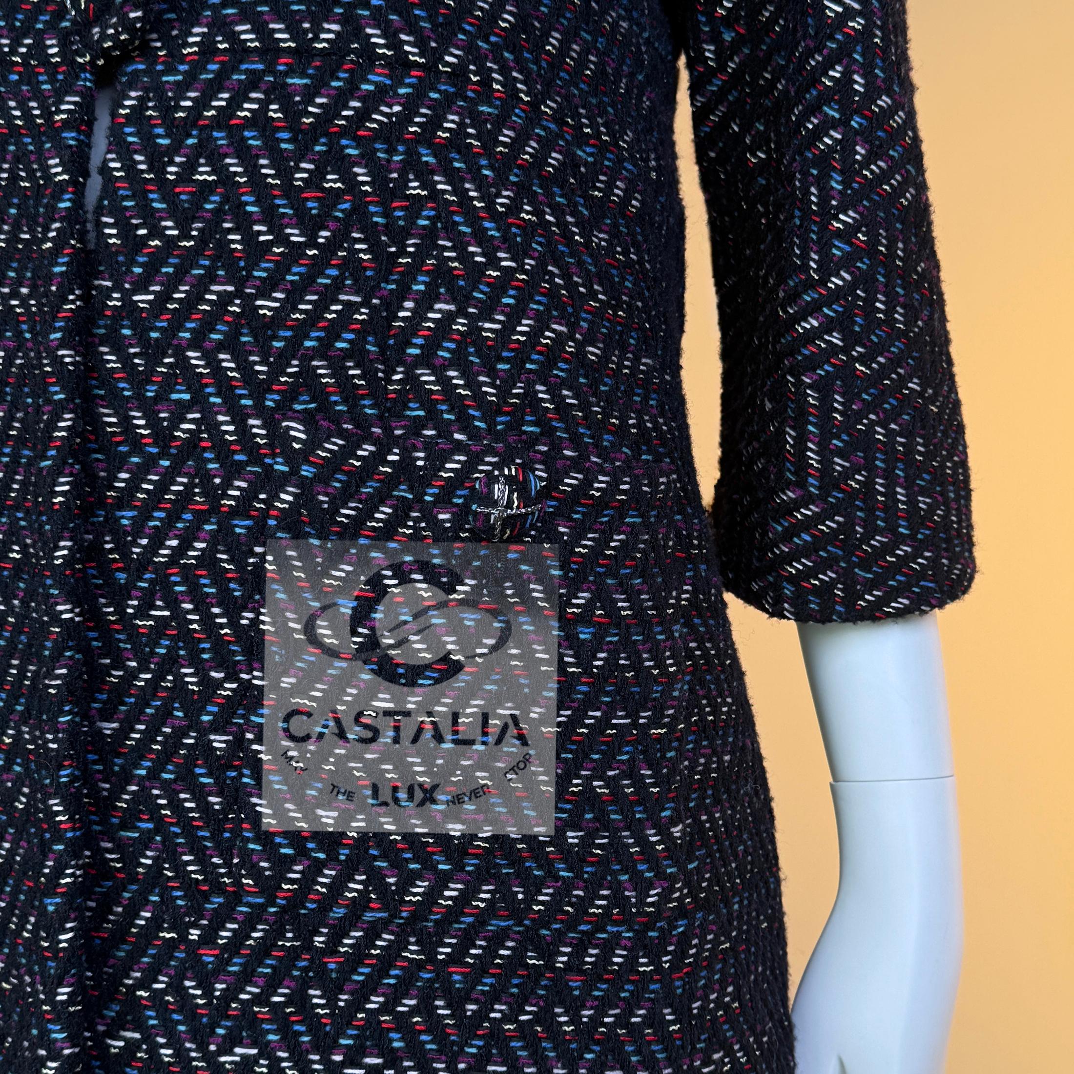 CHANEL Paris / Monte Carlo Collection Lesage Tweed Jacke 34 FR im Angebot 6