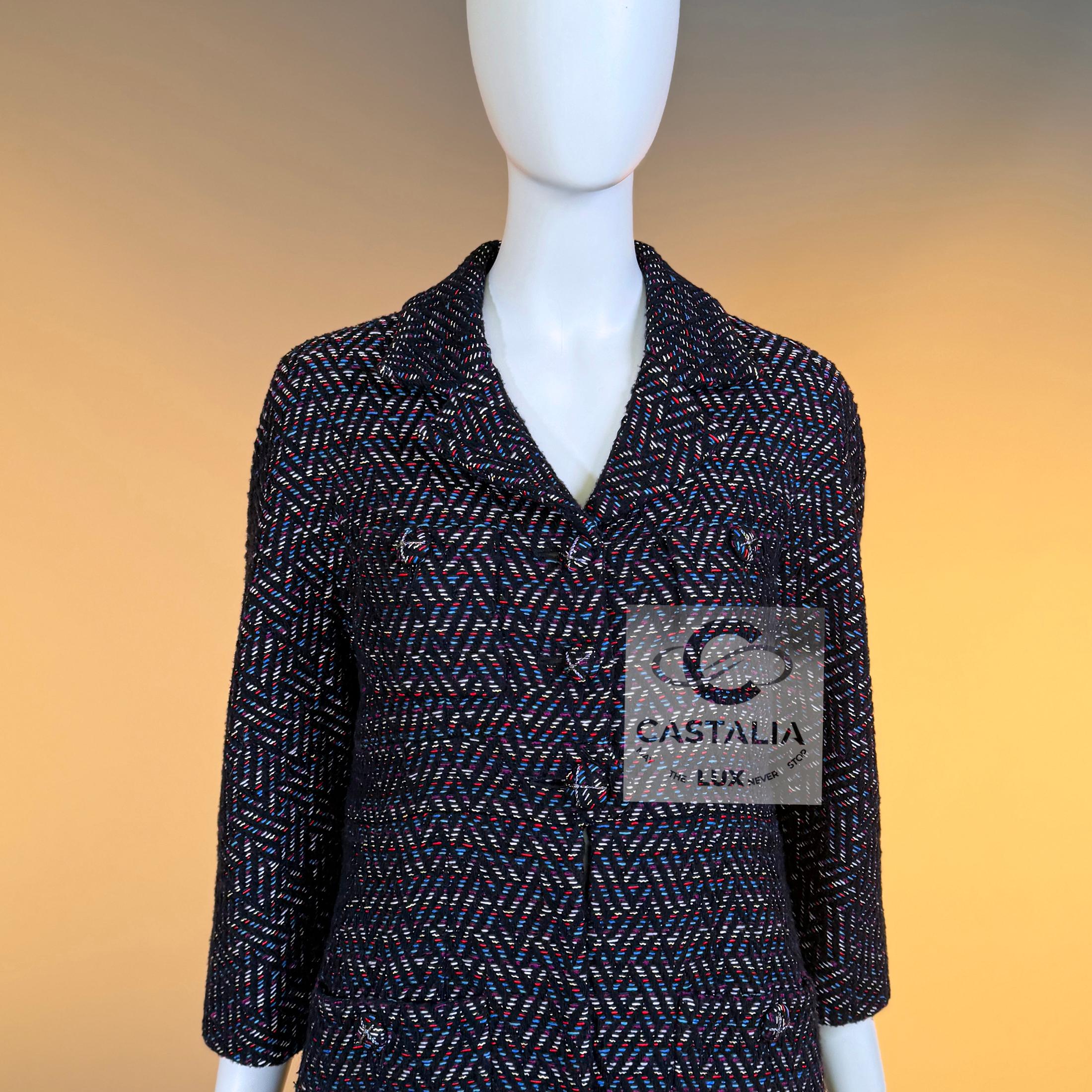 CHANEL Paris / Monte Carlo Collection Lesage Tweed Jacke 34 FR für Damen oder Herren im Angebot