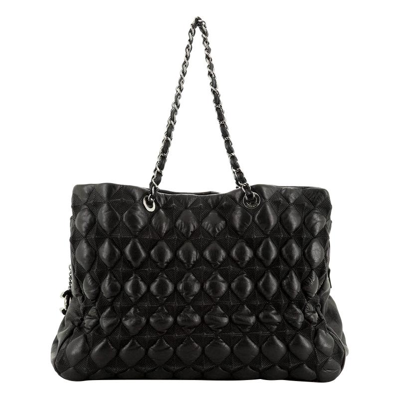 Chanel Paris-Moscow Bubble Pyramid Tote Quilted Lambskin Large at 1stDibs