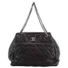 Chanel Paris-Moscow Cells Accordion Tote Quilted Lambskin Medium