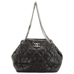 Chanel Paris-Moscow Cells Accordion Tote Quilted Lambskin Small
