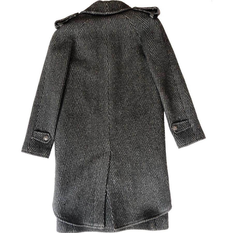 chanel wool coat