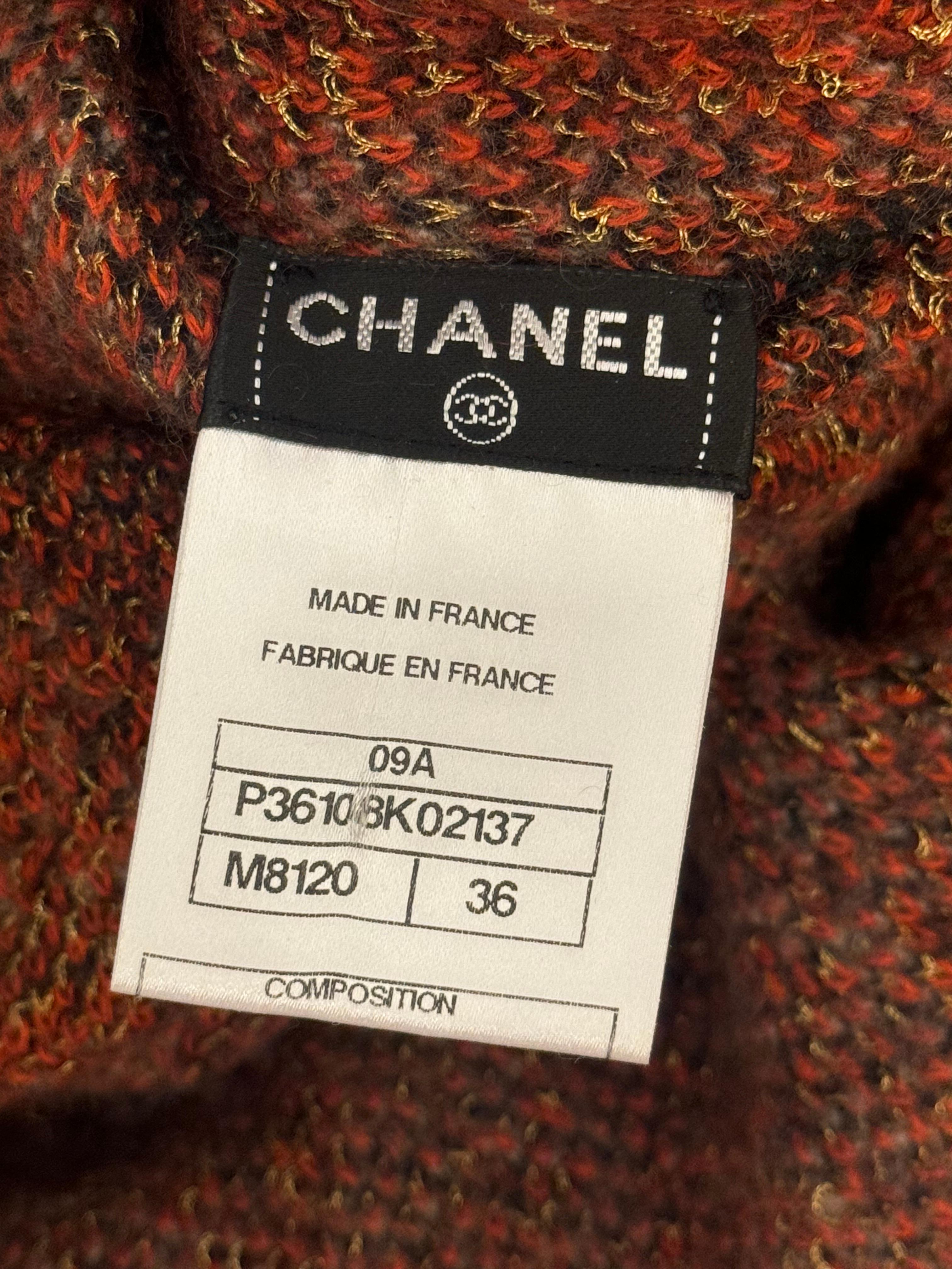 Chanel Paris Moskau Pre Fall 2009 Laufsteg Skyline Kleid von Karl Lagerfeld im Angebot 6