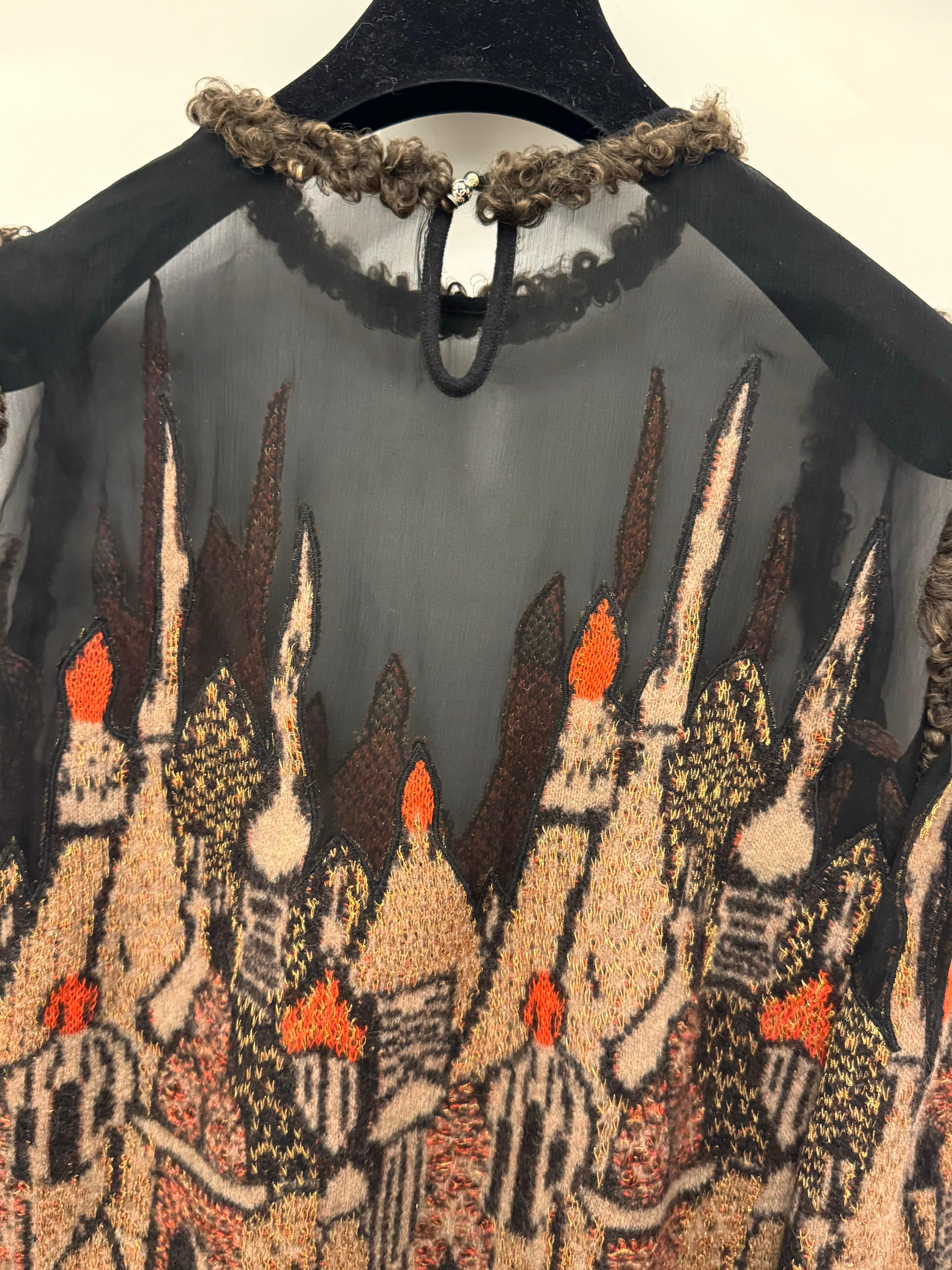 Chanel Paris Moskau Pre Fall 2009 Laufsteg Skyline Kleid von Karl Lagerfeld im Angebot 15