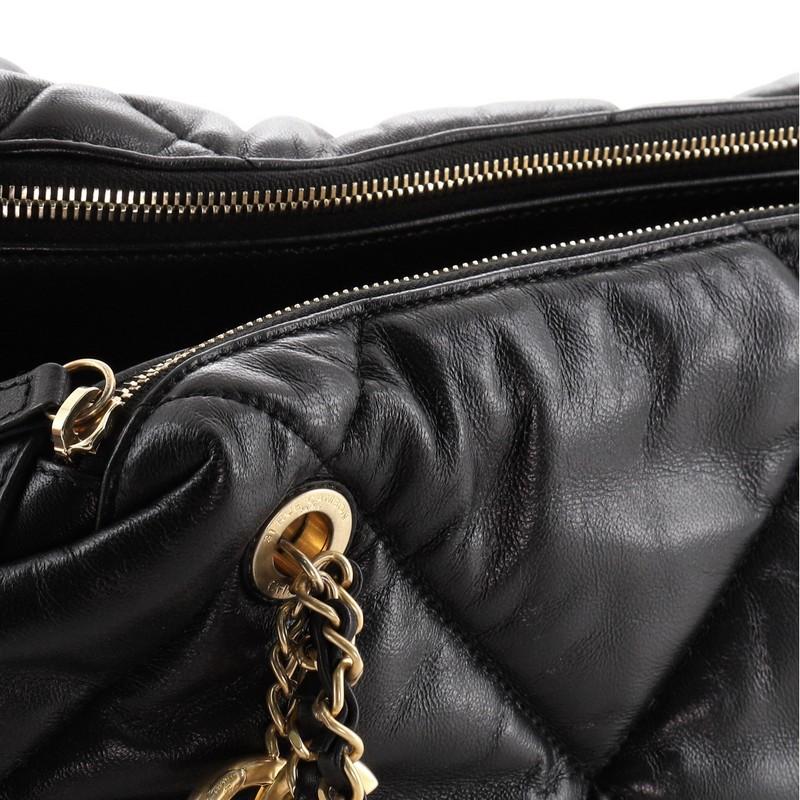 Chanel Paris-New York Bowling Bag Quilted Lambskin Medium 3