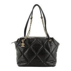Chanel Paris-New York Bowling Bag Quilted Lambskin Medium