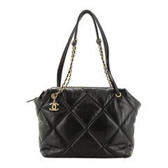 Chanel Paris-New York Bowling Bag Quilted Lambskin Medium 