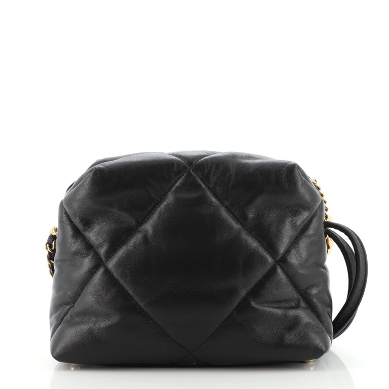 Chanel Paris-New York Bowling Bag Quilted Lambskin Mini at 1stDibs