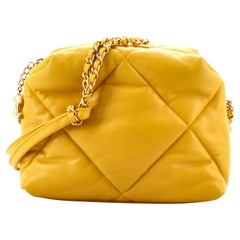 Chanel Paris-New York Bowling Bag Quilted Lambskin Mini