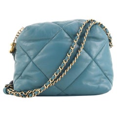 Chanel Paris-New York Bowling Bag Quilted Lambskin Mini