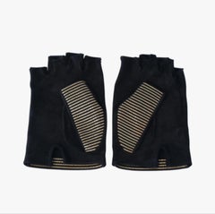 Chanel Paris–New York CC Fingerless Gloves with Tags - '10s
