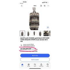 Chanel Paris / New-York Lesage Tweed Jacket