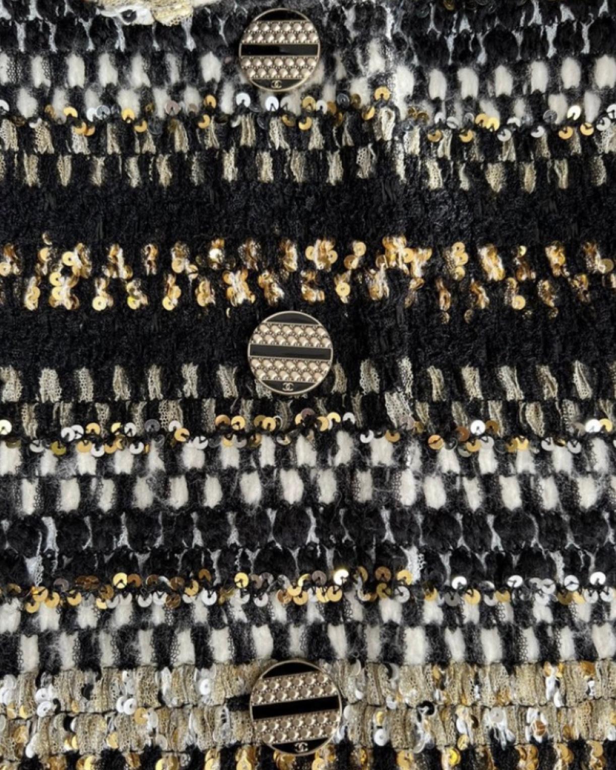 Chanel Paris / New-York Lesage Tweed Jacket 4
