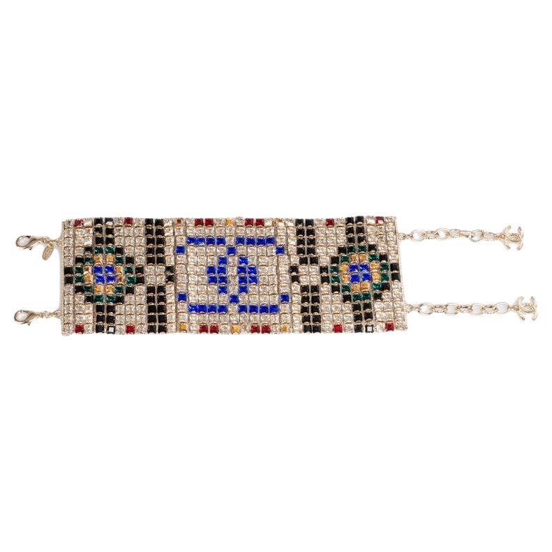 CHANEL Paris-New York Multicolored Bracelet For Sale