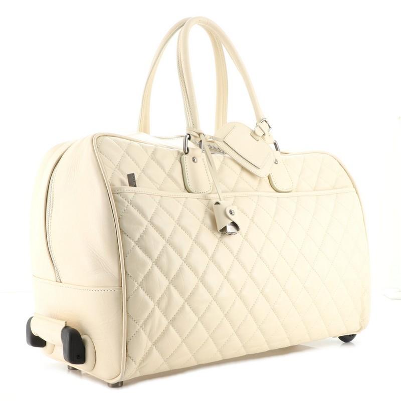 aka quilted duffle bag