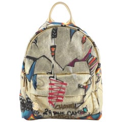 CHANEL, Bags, Soldchanel Art School Graffiti Beige Backpack