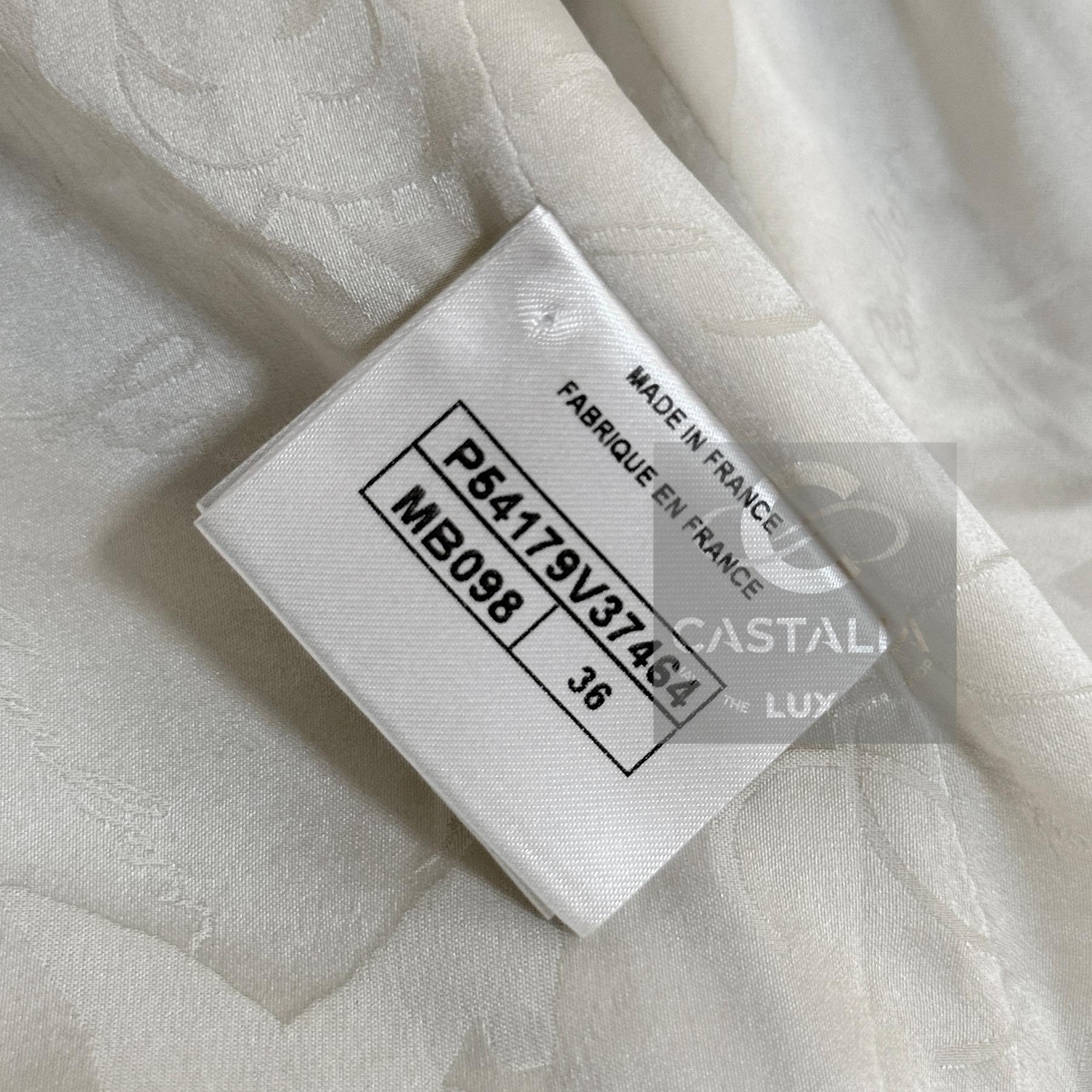 CHANEL París / Roma Nueva Declaración Chaqueta de tweed 36 FR en venta 15