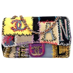 CHANEL Paris Sac Classic Jumbo PATCHWORK multicolor, 2011