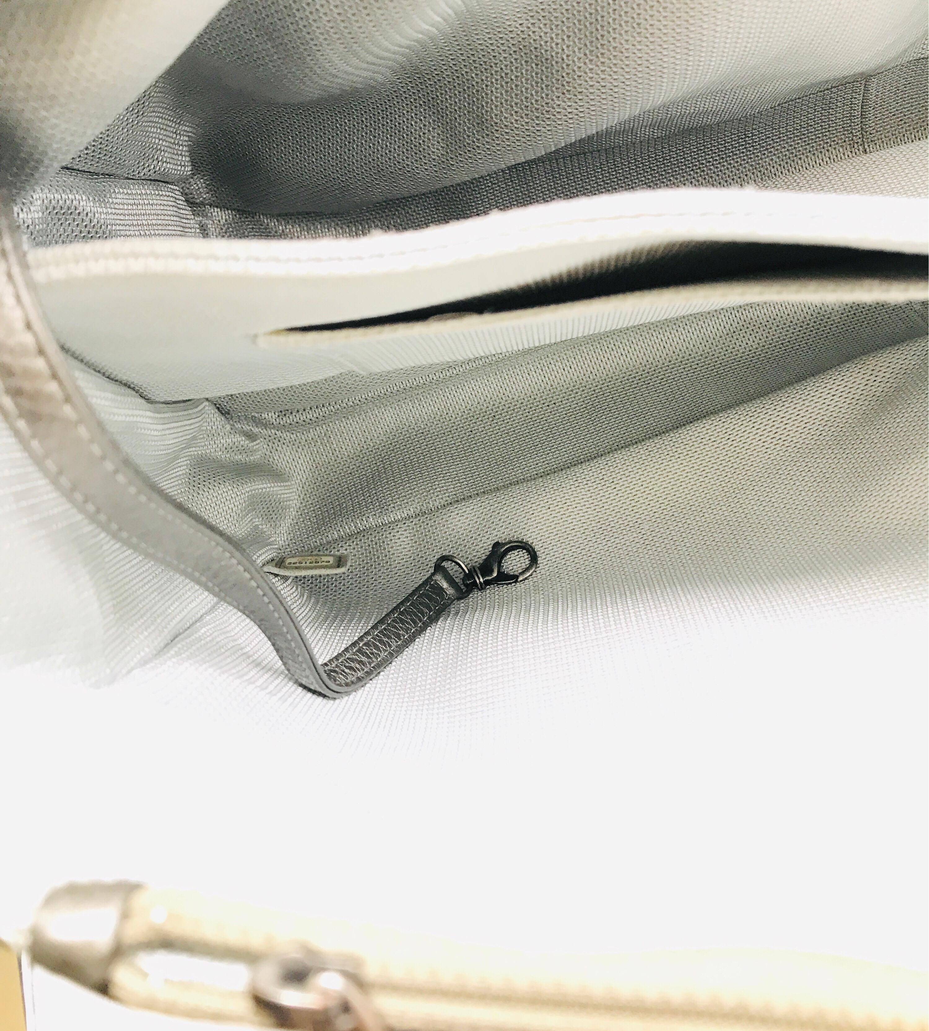 Chanel Paris SAC XXL Large Timeless Silver Bag, 2016  2