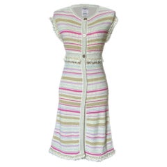 CHANEL Paris / Saint-Tropez Runway Maxi Cardigan 40 FR