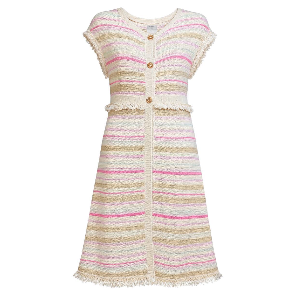 CHANEL Paris / Saint-Tropez Runway Maxi Cardigan 40 FR