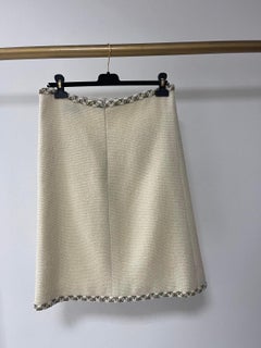 Chanel Paris Byzance 2 pocket tweed Skirt