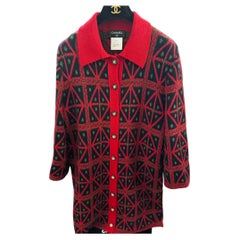 Chanel Paris Salzburg 2015 long cashmere runway cardigan