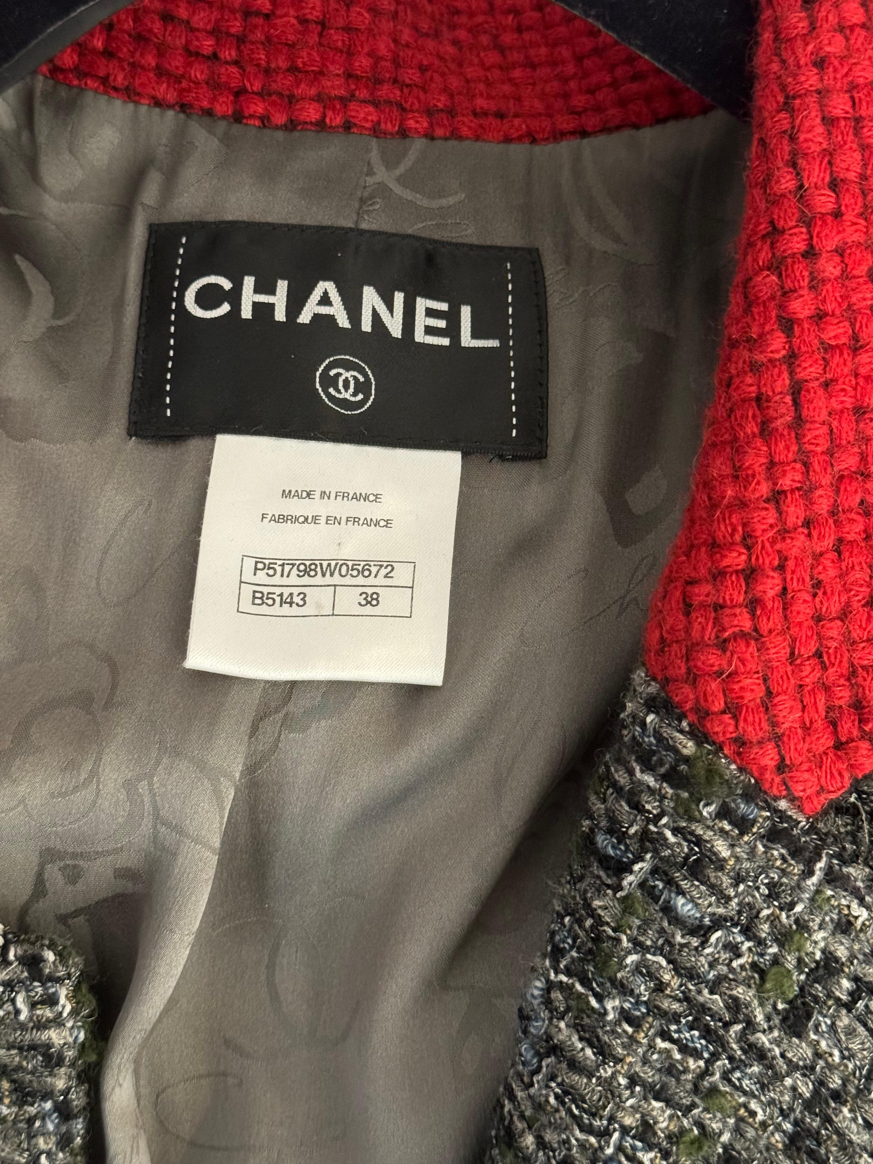 Chanel Paris Salzburg 2015 runway coat  For Sale 3