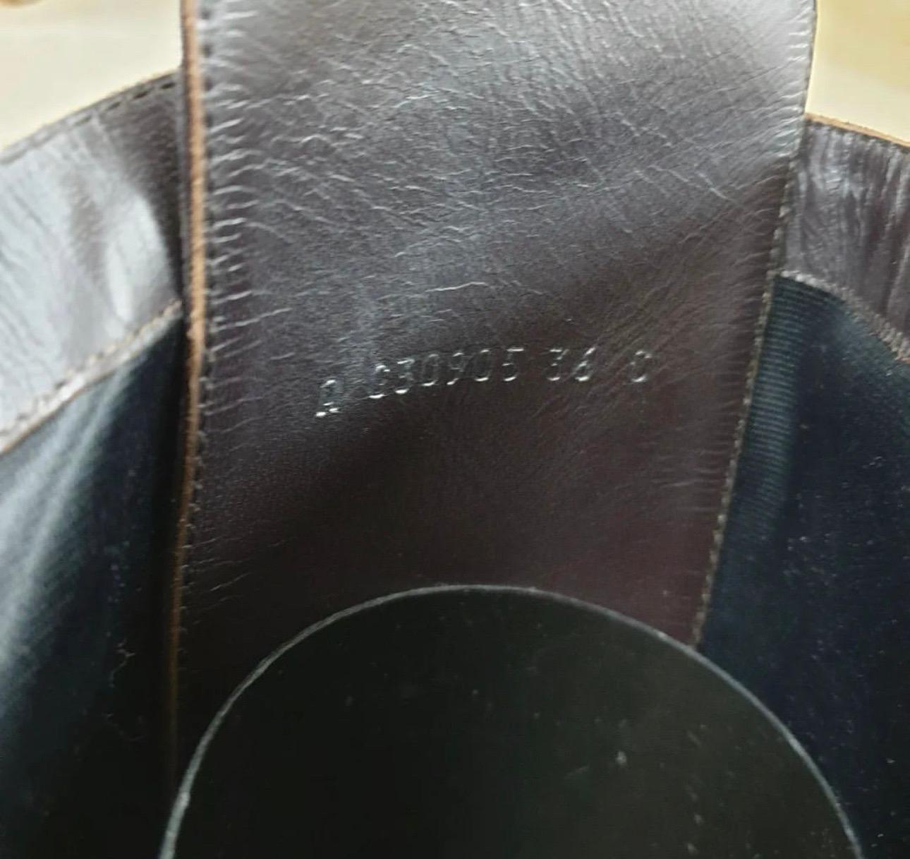 Noir Chanel Paris - Bottes en daim noir au-dessus du genou - Salzburg