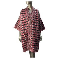 Chanel Paris/Salzburg Boucle Coat with CC Buttons - Sz 46