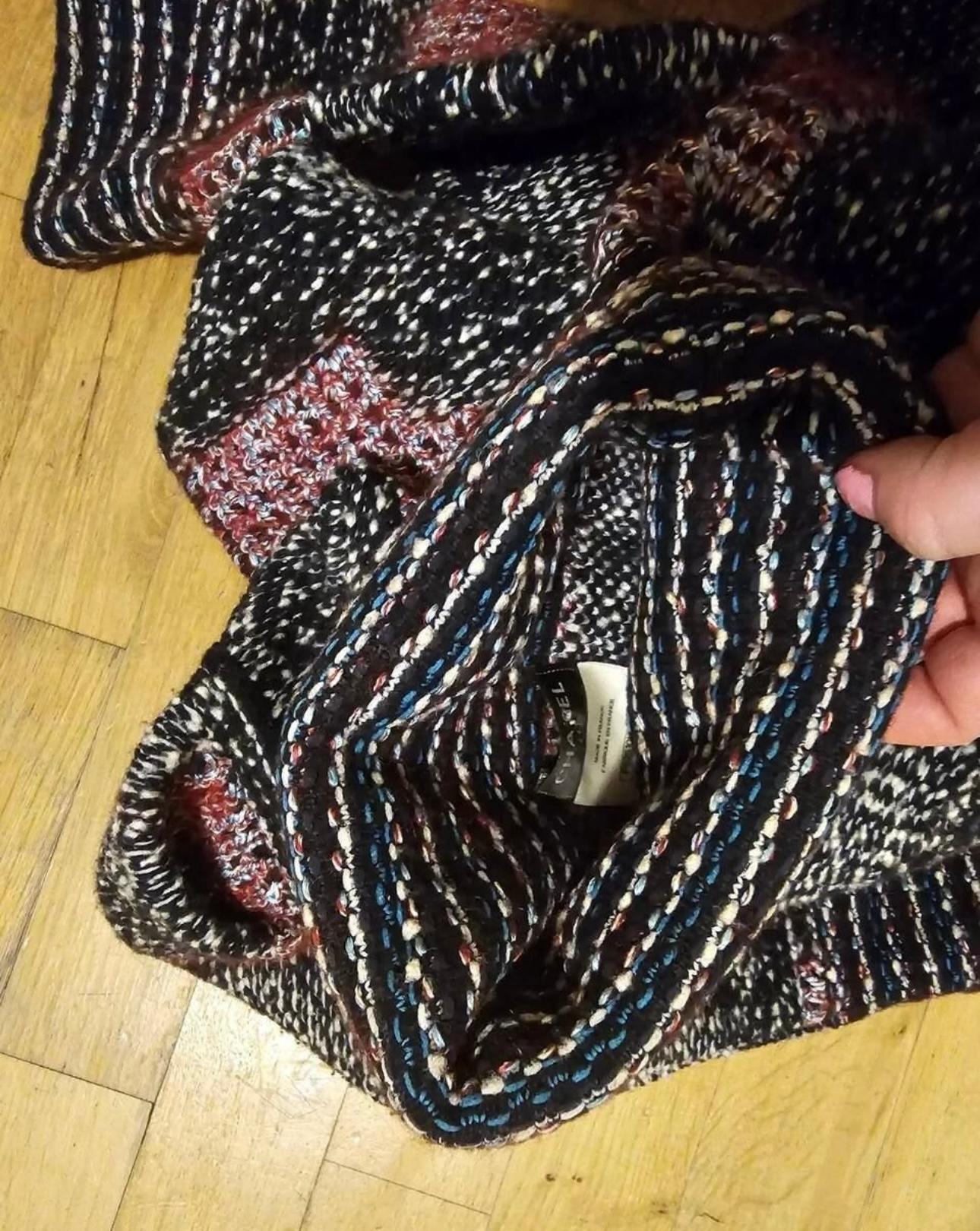 Chanel Paris / Salzburg Cashmere Knit Relaxed Jumper 2