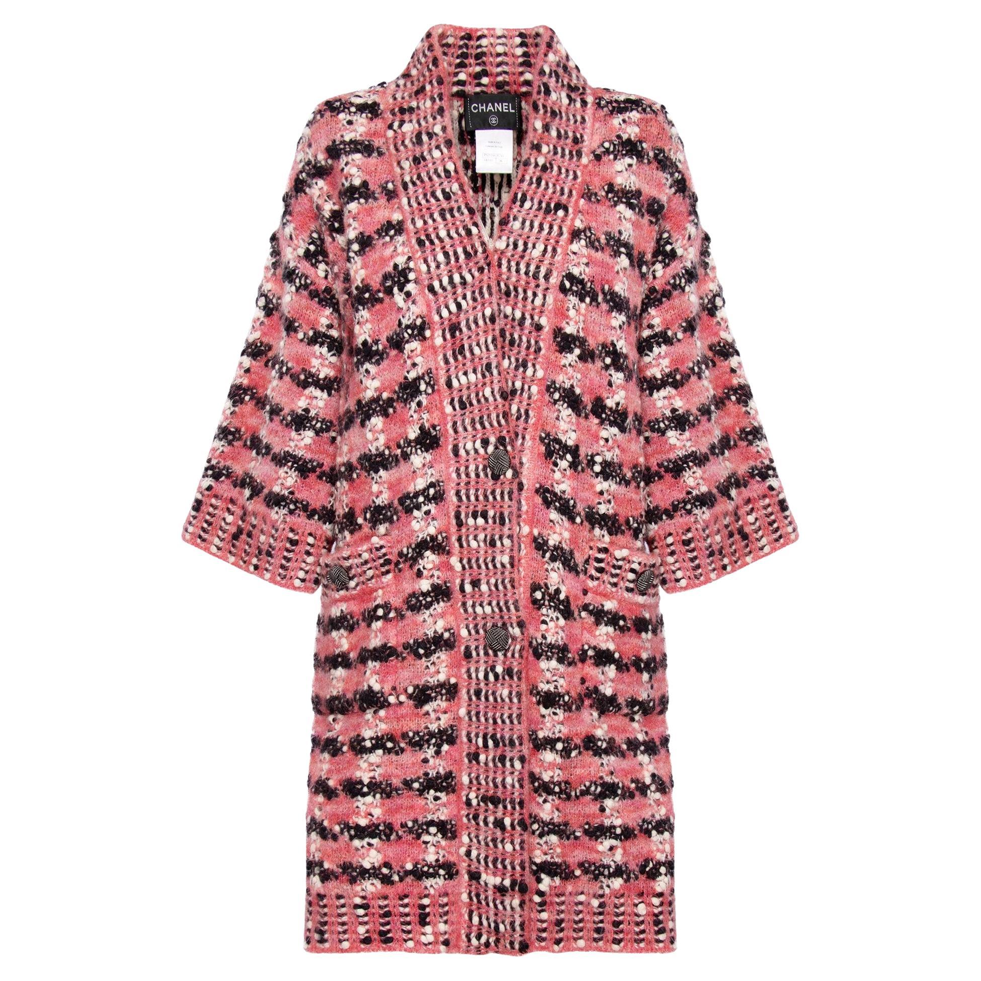 CHANEL Paris / Salzburg CC Buttons Relaxed Coat 36 FR