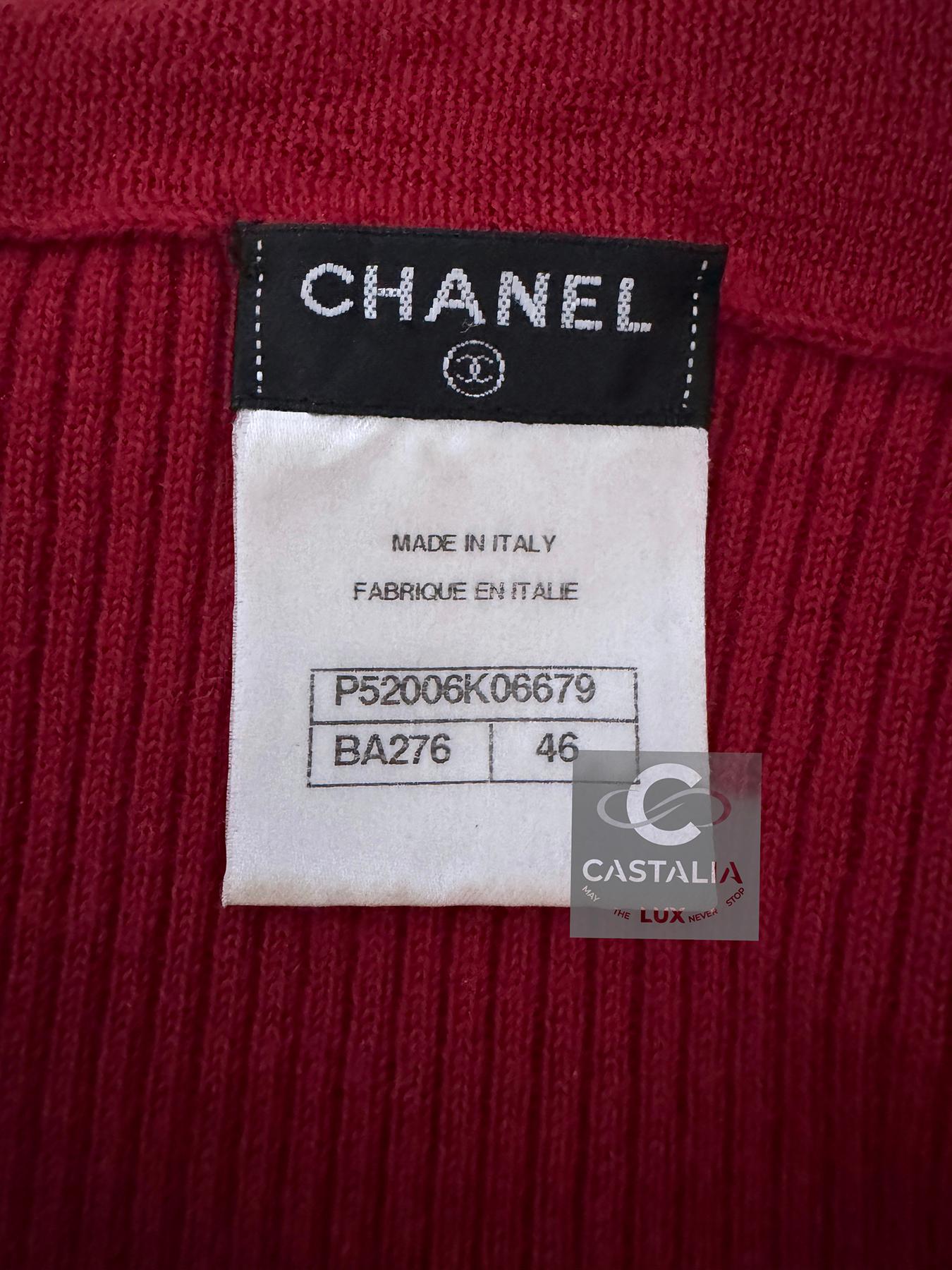 Chanel Parigi / Salisburgo CC Maglia con patch Edelweiss 8