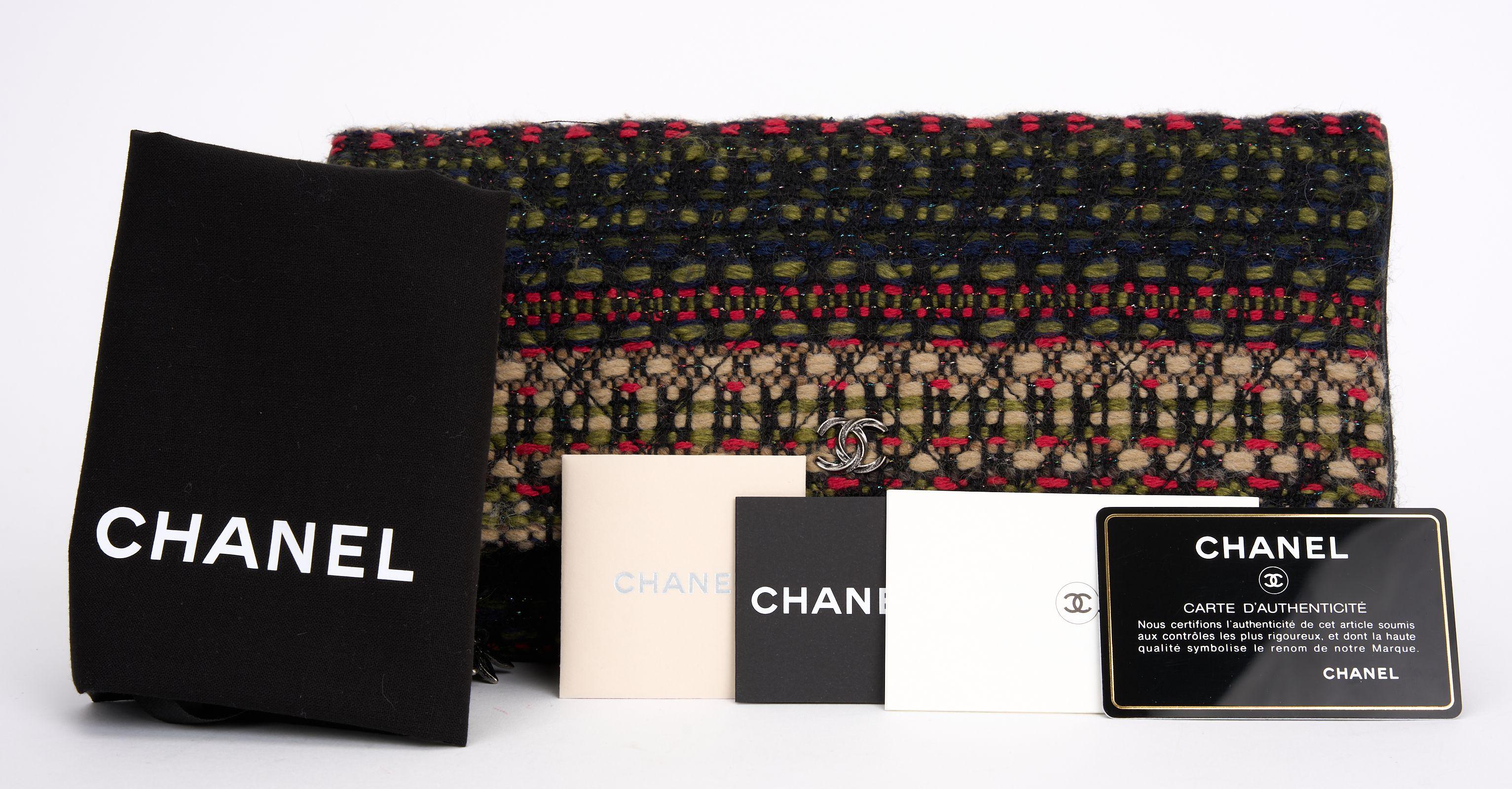 Chanel Paris-Salzburg Edelweiss Clutch For Sale 3