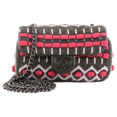 Chanel Paris-Salzburg Flap Bag Multicolor Cashmere Extra Mini