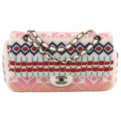 Chanel Paris-Salzburg Flap Bag Multicolor Cashmere Medium